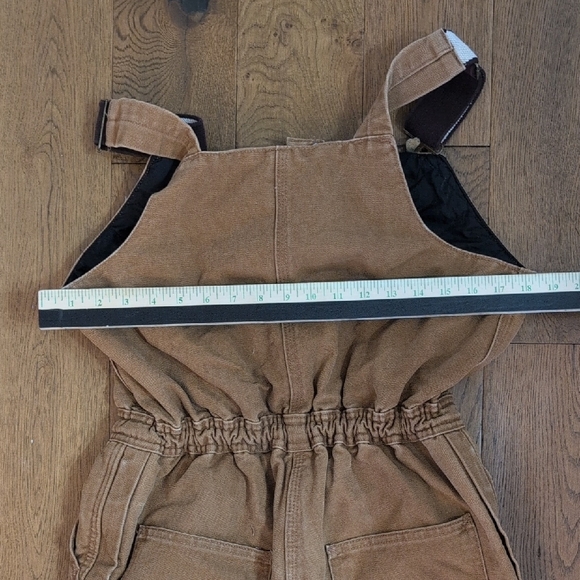 Carhartt womens insulated bib (lined winter overalls) size 4 / 32” inseam - Picture 14 of 14